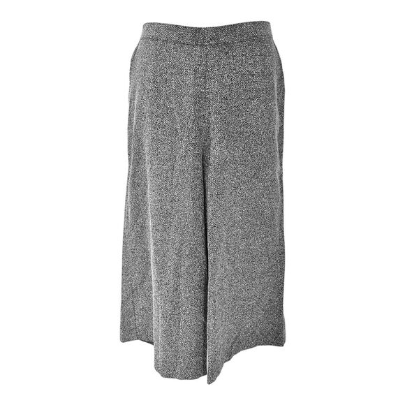 Monroe & Main Tweed-y Pantset Office Casual Desk Dinner Party Gaucho Pant Suit - Picture 11 of 16